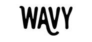 wavy